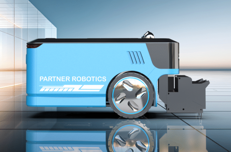 Scribing robot for marking layout lines in construction projects