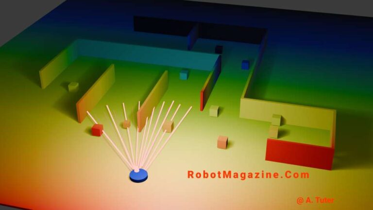 Conceptual image showing SLAM