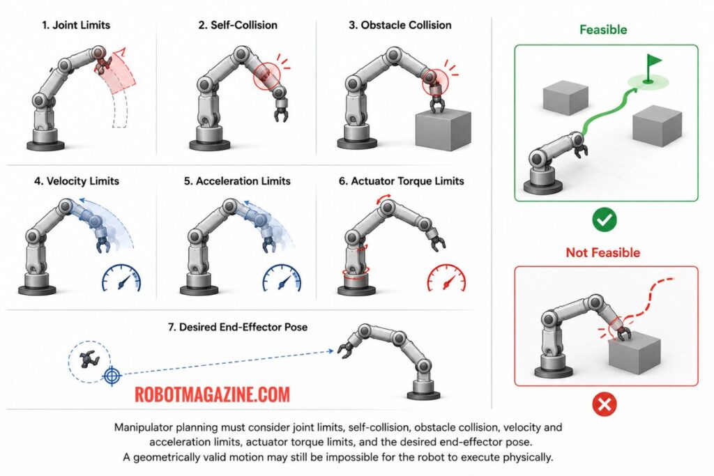 Robot motion planning